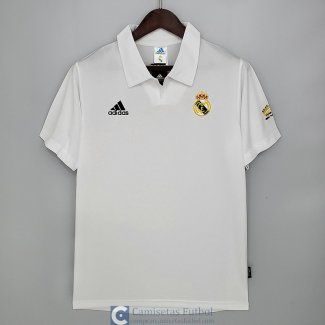 Camiseta Real Madrid Retro Primera Equipacion Champions League 2002/2003