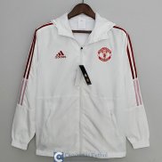 Manchester United Chaqueta Rompevientos White I 2022/2023