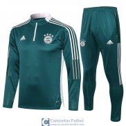 Bayern Munich Sudadera De Entrenamiento Green II + Pantalon Green II 2021/2022