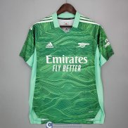 Camiseta Arsenal Portero Green 2021/2022