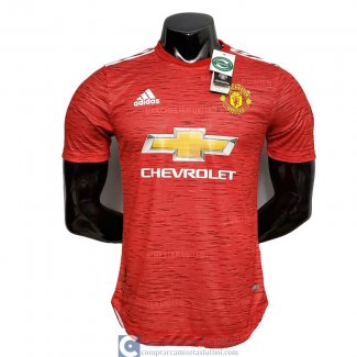 Camiseta Authentic Manchester United Primera Equipacion 2020/202