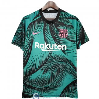 Camiseta Barcelona Training Green Black 2020/2021