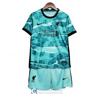 Camiseta Liverpool Ninos Segunda Equipacion 2020/2021