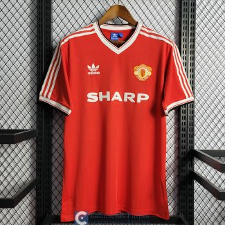 Camiseta Manchester United Retro Primera Equipacion 1984/1985