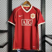 Camiseta Manchester United Retro Primera Equipacion 2006 2007