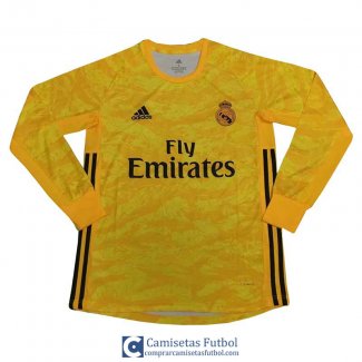 Camiseta Manga Larga Real Madrid Primera Equipacion Portero 2019