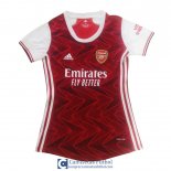 Camiseta Mujer Arsenal Primera Equipacion 2020/2021