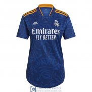 Camiseta Mujer Real Madrid Segunda Equipacion 2021/2022