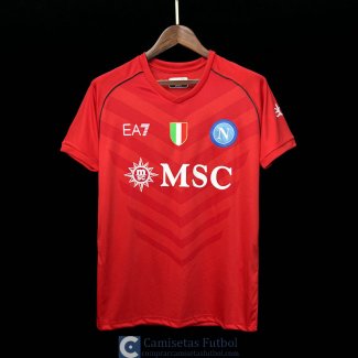 Camiseta Napoli Portero Red 2023/2024