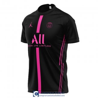 Camiseta PSG x Jordan Black Pink 2020/2021