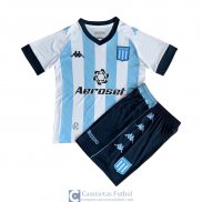 Camiseta Racing Club Ninos Primera Equipacion 2021/2022