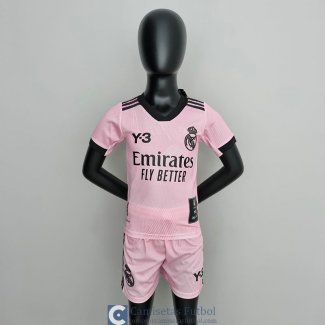 Camiseta Real Madrid Ninos Y3 Edition Pink 2022/2023