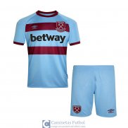 Camiseta West Ham United Ninos Segunda Equipacion 2020/2021