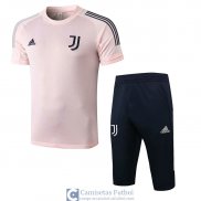 Juventus Sudadera De Entrenamiento Pink + Navy Pantalon 2020/202