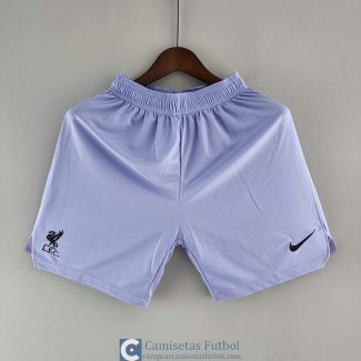 Pantalon Corto Liverpool Purple 2022/2023