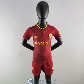 Camiseta AS Roma Ninos Primera Equipacion 2022/2023