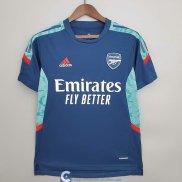 Camiseta Arsenal Training Blue IV 2021/2022