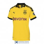 Camiseta Borussia Dortmund Mujer Primera Equipacion 2019/2020