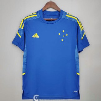 Camiseta Cruzeiro Training Blue 2021/2022