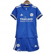 Camiseta Leicester City Ninos Primera Equipacion 2020/2021