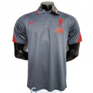 Camiseta Liverpool Polo Dark Gray 2020/2021