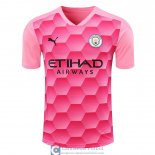 Camiseta Manchester City Portero Pink 2020/2021