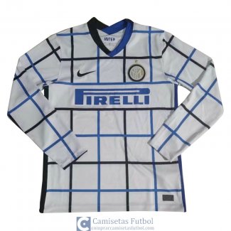 Camiseta Manga Larga Inter Milan Segunda Equipacion 2020/2021