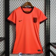 Camiseta Mujer Inglaterra Primera Equipacion 2022/2023