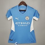 Camiseta Mujer Manchester City Primera Equipacion 2021/2022