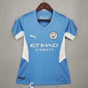 Camiseta Mujer Manchester City Primera Equipacion 2021/2022