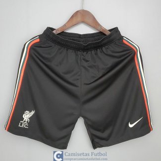 Pantalon Corto Liverpool Black 2021/2022