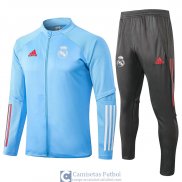 Real Madrid Chaqueta Blue + Pantalon 2020/2021