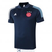 Camiseta Ajax Polo Navy 2020/2021