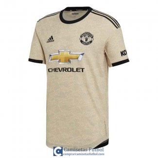 Camiseta Authentic Manchester United Segunda Equipacion 2019/202