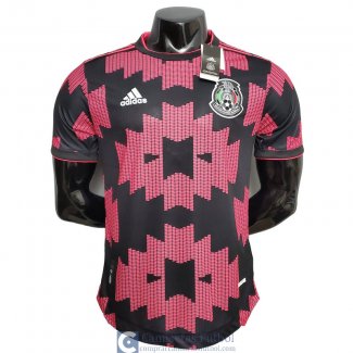 Camiseta Authentic Mexico Pink 2020/2021