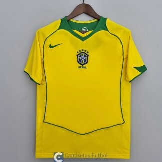 Camiseta Brasil Retro Primera Equipacion 2004/2006