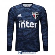 Camiseta Manga Larga Sao Paulo FC Primera Equipacion Portero 201