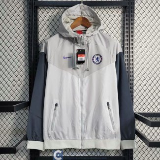 Chelsea Chaqueta Rompevientos White I 2023/2024