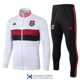 Flamengo Chaqueta White + Pantalon 2019/2020