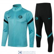 Inter Milan Chaqueta Green + Pantalon Black 2021/2022