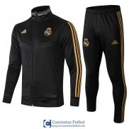 Real Madrid Chaqueta Black + Pantalon 2019/2020