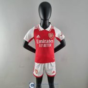 Camiseta Arsenal Ninos Primera Equipacion 2022/2023