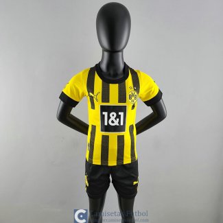 Camiseta Borussia Dortmund Ninos Primera Equipacion 2022/2023