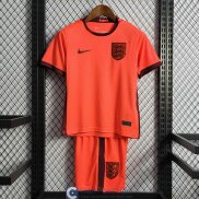 Camiseta Inglaterra Ninos Segunda Equipacion 2022/2023