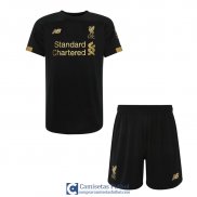 Camiseta Liverpool Ninos Primera Equipacion Portero 2019/2020