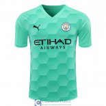 Camiseta Manchester City Portero Green 2020/2021