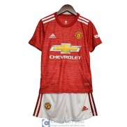 Camiseta Manchester United Ninos Primera Equipacion 2020/2021