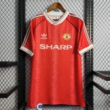 Camiseta Manchester United Retro Primera Equipacion 1990/1992