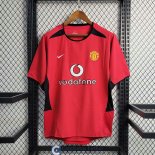 Camiseta Manchester United Retro Primera Equipacion 2002/2004