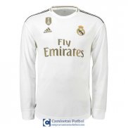 Camiseta Manga Larga Real Madrid Primera Equipacion 2019/2020